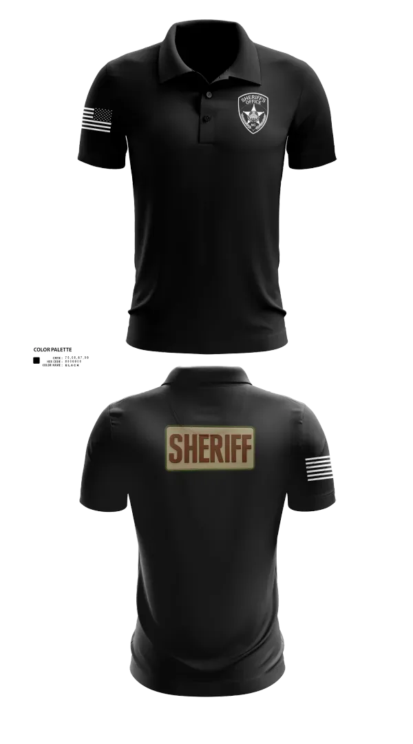 Short Sleeve Performance Polo, Sheriff Emergency Response Team, Police, Teamtime, Team time, sublimation, custom sports apparel, team uniforms, spirit wear, spiritwear, sports uniforms, custom shirts, team store, custom team store, fundraiser sports, apparel fundraiser
