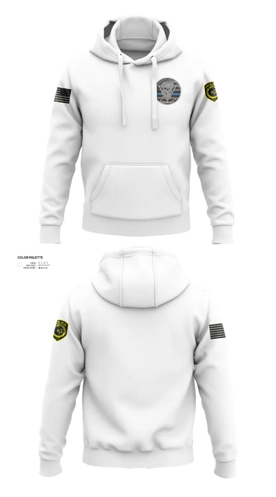 Robstown Police Department Narcotics Division Hoodie - 23