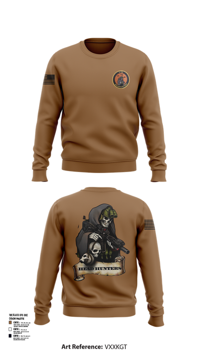 HHC 2-135th AVN REG 2256326 Crew Neck Sweatshirt - 101