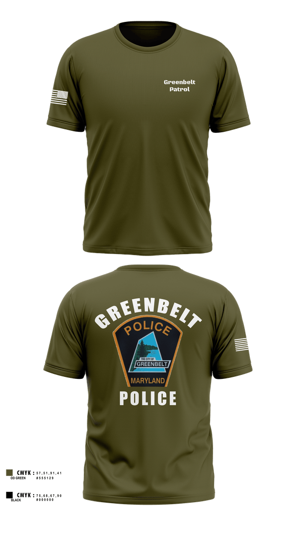 Greenbelt Patrol 45044110 Old School Cotton Feel Shirt - 1