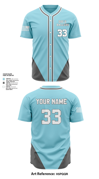 Full Button Baseball Jersey, Doc’s Ballers, Baseball, Teamtime, Team time, sublimation, custom sports apparel, team uniforms, spirit wear, spiritwear, sports uniforms, custom shirts, team store, custom team store, fundraiser sports, apparel fundraiser