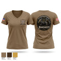 1-62 bravo Women's Short Sleeve V-neck Shirt - 1