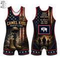 Camel kids 2026 Wrestling Singlet - 6