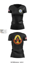 38th RSG Women's Short Sleeve V-neck Shirt - 36