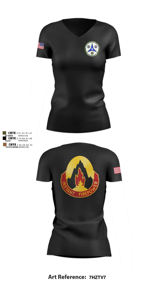 Womens Short Sleeve Vneck Shirt, 38th RSG, Army, Teamtime, Team time, sublimation, custom sports apparel, team uniforms, spirit wear, spiritwear, sports uniforms, custom shirts, team store, custom team store, fundraiser sports, apparel fundraiser