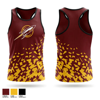 Mens Track Singlet, Berne Union, Track & Field, Teamtime, Team time, sublimation, custom sports apparel, team uniforms, spirit wear, spiritwear, sports uniforms, custom shirts, team store, custom team store, fundraiser sports, apparel fundraiser