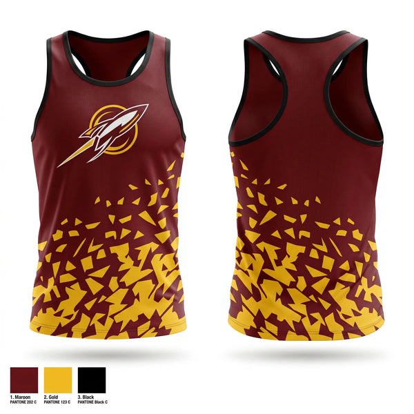 Mens Track Singlet, Berne Union, Track & Field, Teamtime, Team time, sublimation, custom sports apparel, team uniforms, spirit wear, spiritwear, sports uniforms, custom shirts, team store, custom team store, fundraiser sports, apparel fundraiser