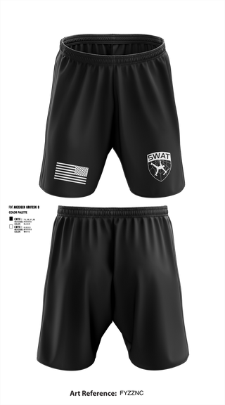 Athletic Shorts With Pockets, SWAT, , Teamtime, Team time, sublimation, custom sports apparel, team uniforms, spirit wear, spiritwear, sports uniforms, custom shirts, team store, custom team store, fundraiser sports, apparel fundraiser