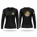 Team Defenders Women's Long Sleeve V-neck Shirt - 1