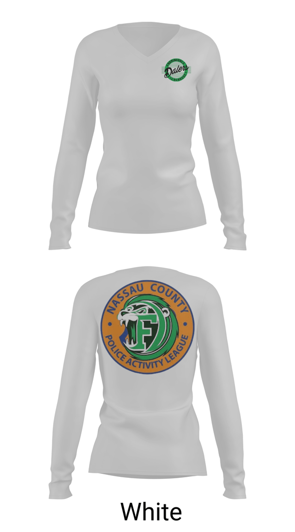Womens Long Sleeve Vneck Shirt, Farmingdale Lacrosse, Men's Lacrosse, Teamtime, Team time, sublimation, custom sports apparel, team uniforms, spirit wear, spiritwear, sports uniforms, custom shirts, team store, custom team store, fundraiser sports, apparel fundraiser