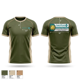 Short Sleeve Performance Shirt, Americare Plus, , Teamtime, Team time, sublimation, custom sports apparel, team uniforms, spirit wear, spiritwear, sports uniforms, custom shirts, team store, custom team store, fundraiser sports, apparel fundraiser