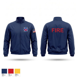 Windbreaker, Flint Hill Fire, Fire Department, Teamtime, Team time, sublimation, custom sports apparel, team uniforms, spirit wear, spiritwear, sports uniforms, custom shirts, team store, custom team store, fundraiser sports, apparel fundraiser