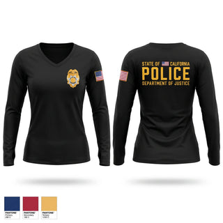 Old School Cotton Feel Shirt, CA DOJ, Police, Teamtime, Team time, sublimation, custom sports apparel, team uniforms, spirit wear, spiritwear, sports uniforms, custom shirts, team store, custom team store, fundraiser sports, apparel fundraiser