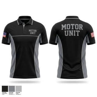 Short Sleeve Performance Polo, Motor Unit, Police, Teamtime, Team time, sublimation, custom sports apparel, team uniforms, spirit wear, spiritwear, sports uniforms, custom shirts, team store, custom team store, fundraiser sports, apparel fundraiser
