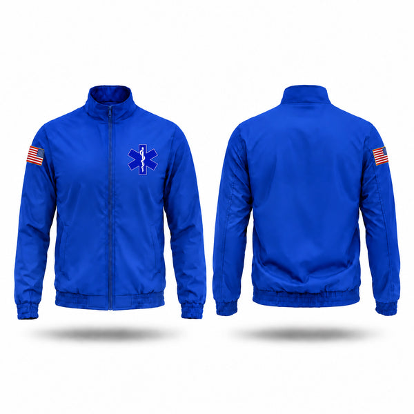 Windbreaker, Pontotoc Technology Center, EMS/EMT, Teamtime, Team time, sublimation, custom sports apparel, team uniforms, spirit wear, spiritwear, sports uniforms, custom shirts, team store, custom team store, fundraiser sports, apparel fundraiser