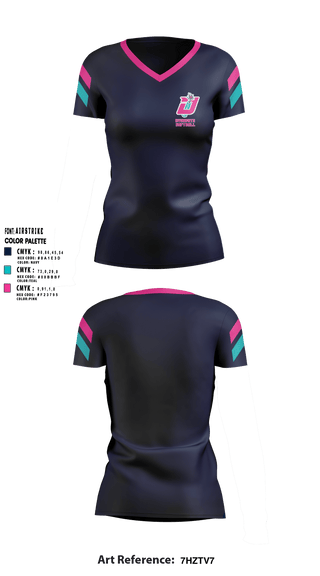 Womens Short Sleeve Vneck Shirt, Dynamite, Softball, Teamtime, Team time, sublimation, custom sports apparel, team uniforms, spirit wear, spiritwear, sports uniforms, custom shirts, team store, custom team store, fundraiser sports, apparel fundraiser