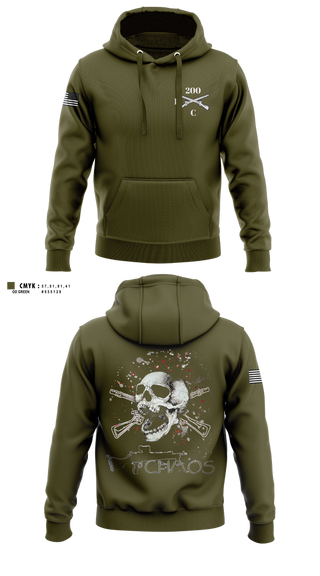 Hoodie, KIS SECFOR, Army, Teamtime, Team time, sublimation, custom sports apparel, team uniforms, spirit wear, spiritwear, sports uniforms, custom shirts, team store, custom team store, fundraiser sports, apparel fundraiser