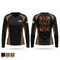 3CSC Women's Long Sleeve V-neck Shirt - 1