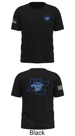 Short Sleeve Performance Shirt, Hampton County NJROTC, Navy, Teamtime, Team time, sublimation, custom sports apparel, team uniforms, spirit wear, spiritwear, sports uniforms, custom shirts, team store, custom team store, fundraiser sports, apparel fundraiser