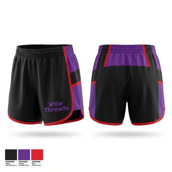 Womens Shorts, ViBe Threads, Cheer, Teamtime, Team time, sublimation, custom sports apparel, team uniforms, spirit wear, spiritwear, sports uniforms, custom shirts, team store, custom team store, fundraiser sports, apparel fundraiser