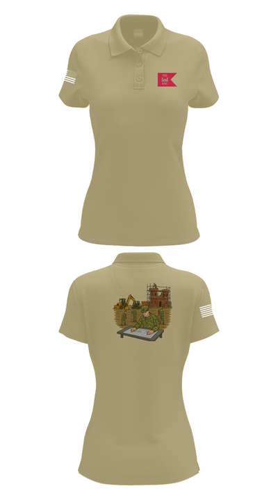 152 ESC Women's Short Sleeve Performance Polo  - 95