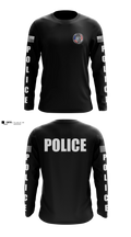 Fort Walton Beach Police Department 16599303 Long Sleeve Performance Shirt - 4