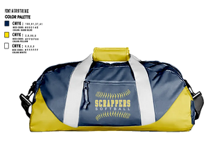 Duffle Bag, Scrappers, Softball, Teamtime, Team time, sublimation, custom sports apparel, team uniforms, spirit wear, spiritwear, sports uniforms, custom shirts, team store, custom team store, fundraiser sports, apparel fundraiser