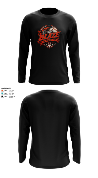 Long Sleeve Performance Shirt, Blaze, Softball, Teamtime, Team time, sublimation, custom sports apparel, team uniforms, spirit wear, spiritwear, sports uniforms, custom shirts, team store, custom team store, fundraiser sports, apparel fundraiser