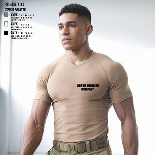 Short Sleeve Performance Shirt, 808th Engineer Company, Army, Teamtime, Team time, sublimation, custom sports apparel, team uniforms, spirit wear, spiritwear, sports uniforms, custom shirts, team store, custom team store, fundraiser sports, apparel fundraiser