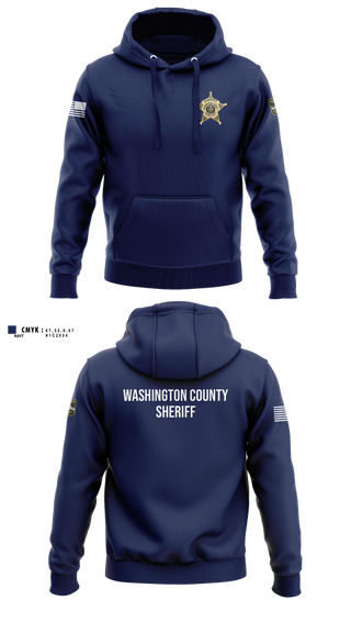 Hoodie, Washington County Sheriff's Department, Police, Teamtime, Team time, sublimation, custom sports apparel, team uniforms, spirit wear, spiritwear, sports uniforms, custom shirts, team store, custom team store, fundraiser sports, apparel fundraiser