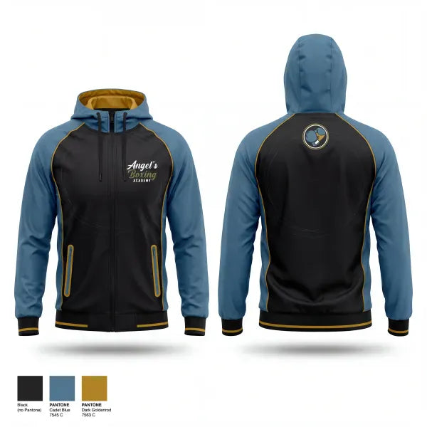 Windbreaker, Angel’s Boxing Academy, Spirit Store, Teamtime, Team time, sublimation, custom sports apparel, team uniforms, spirit wear, spiritwear, sports uniforms, custom shirts, team store, custom team store, fundraiser sports, apparel fundraiser