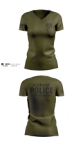 Glencoe Police Department Women's Short Sleeve V-neck Shirt - 2