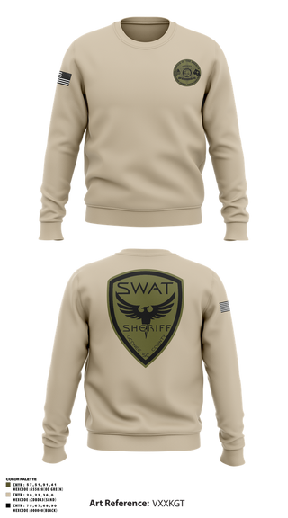 Crew Neck Sweatshirt, , Police, Teamtime, Team time, sublimation, custom sports apparel, team uniforms, spirit wear, spiritwear, sports uniforms, custom shirts, team store, custom team store, fundraiser sports, apparel fundraiser