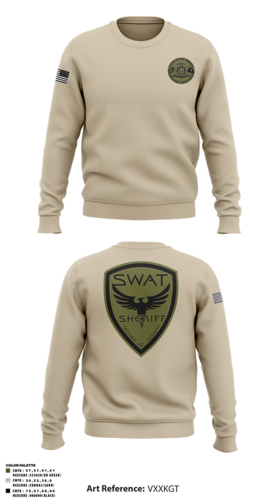 SWAT 37842893 Crew Neck Sweatshirt - 5