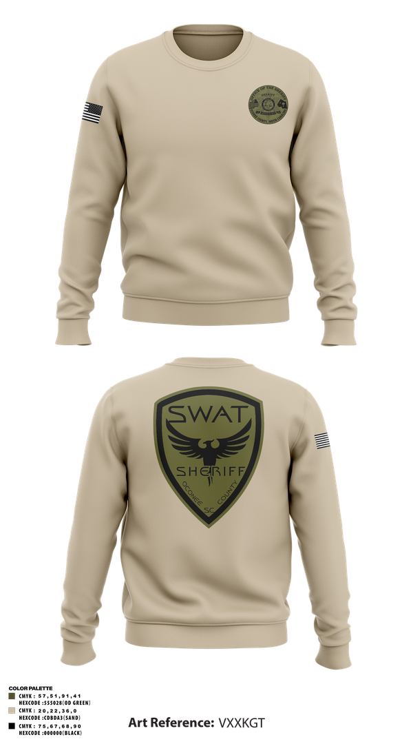Crew Neck Sweatshirt, , Police, Teamtime, Team time, sublimation, custom sports apparel, team uniforms, spirit wear, spiritwear, sports uniforms, custom shirts, team store, custom team store, fundraiser sports, apparel fundraiser