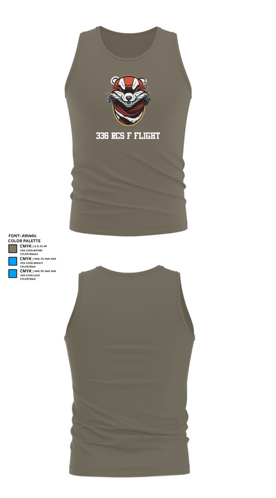 336 RCS F Flight 15570054 Tank Top - 79