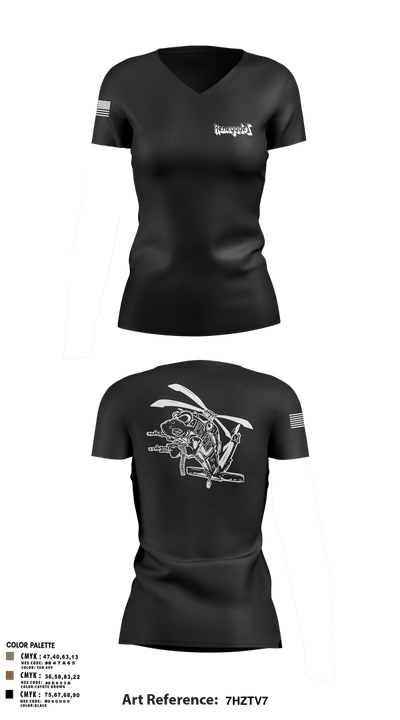 B Co. 2-147 87495418 Women's Short Sleeve V-neck Shirt - 6