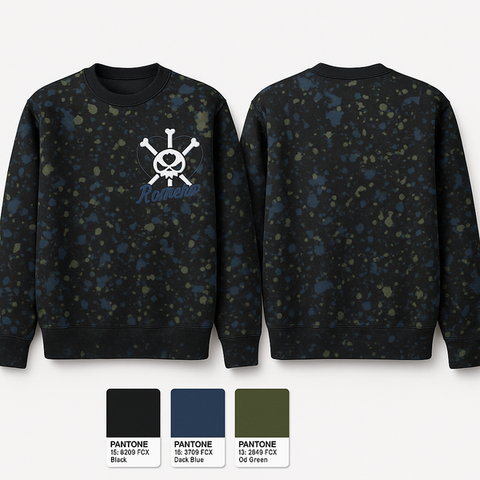 Crew Neck Sweatshirt, Romero, Men's Soccer, Teamtime, Team time, sublimation, custom sports apparel, team uniforms, spirit wear, spiritwear, sports uniforms, custom shirts, team store, custom team store, fundraiser sports, apparel fundraiser