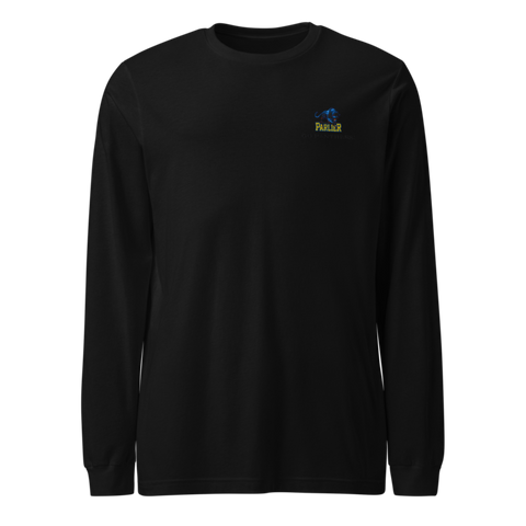 Parlier High School Basketball Unisex Long Sleeve Tee | Bella + Canvas 3501
