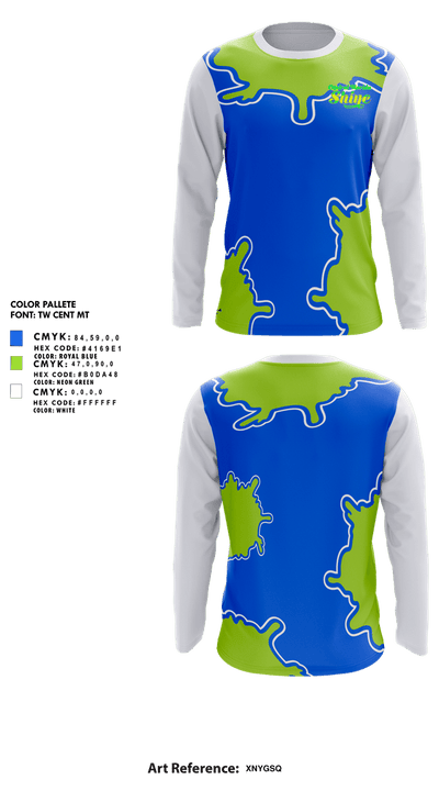 Central Florida Shine 25423148 Long Sleeve Performance Shirt 1