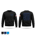 Prairieville Township police Crew Neck Sweatshirt - 1