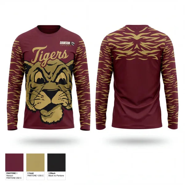 Long Sleeve Performance Shirt, Dawson County, , Teamtime, Team time, sublimation, custom sports apparel, team uniforms, spirit wear, spiritwear, sports uniforms, custom shirts, team store, custom team store, fundraiser sports, apparel fundraiser