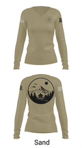 Okinawa 70795461 Women's Long Sleeve V-neck Shirt - 92