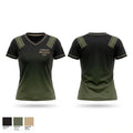 Federal Recovery LLC Women's Short Sleeve V-neck Shirt - 1