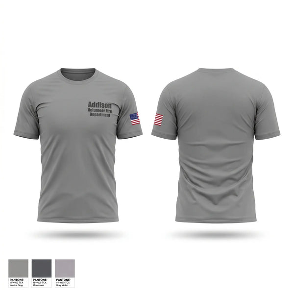 Short Sleeve Performance Shirt, Addison Volunteer Fire Department, Fire Department, Teamtime, Team time, sublimation, custom sports apparel, team uniforms, spirit wear, spiritwear, sports uniforms, custom shirts, team store, custom team store, fundraiser sports, apparel fundraiser