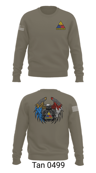 Crew Neck Sweatshirt, 1 AD CAB, Army, Teamtime, Team time, sublimation, custom sports apparel, team uniforms, spirit wear, spiritwear, sports uniforms, custom shirts, team store, custom team store, fundraiser sports, apparel fundraiser