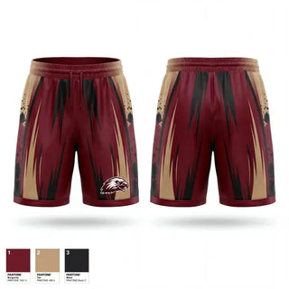Mens Reversible Basketball Shorts, Marín Eagles, Women's Basketball, Teamtime, Team time, sublimation, custom sports apparel, team uniforms, spirit wear, spiritwear, sports uniforms, custom shirts, team store, custom team store, fundraiser sports, apparel fundraiser