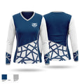 Founders Owls 16416107 Women's Long Sleeve V-neck Shirt - 1