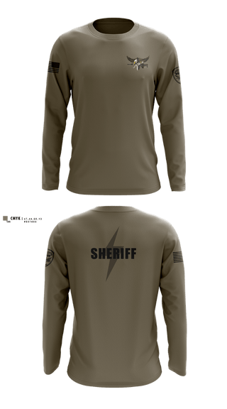 Long Sleeve Performance Shirt, Caldwell County SWAT, Police, Teamtime, Team time, sublimation, custom sports apparel, team uniforms, spirit wear, spiritwear, sports uniforms, custom shirts, team store, custom team store, fundraiser sports, apparel fundraiser