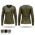 Northport Police Tactical Team 36388688 Women's Long Sleeve V-neck Shirt - 1